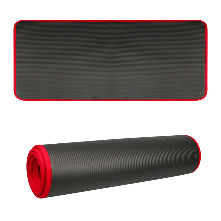 Premium Extra Thick Yoga Mat – 10mm Non-Slip, Environmental NRB Material – 183x61cm, Reversible, Durable, Easy to Clean – Ideal for Yoga, Pilates, Exercise & Fitness