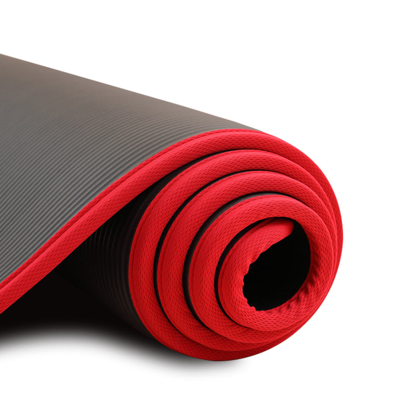 Premium Extra Thick Yoga Mat – 10mm Non-Slip, Environmental NRB Material – 183x61cm, Reversible, Durable, Easy to Clean – Ideal for Yoga, Pilates, Exercise & Fitness