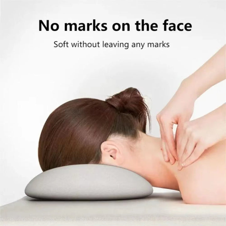 Premium Face Down Pillow – Memory Foam Prone Pillow for Comfortable Resting & Massage – Ergonomic Headrest for Beauty Salons & Home Use, Anti-Slip Zipper Design with Pillow Towel