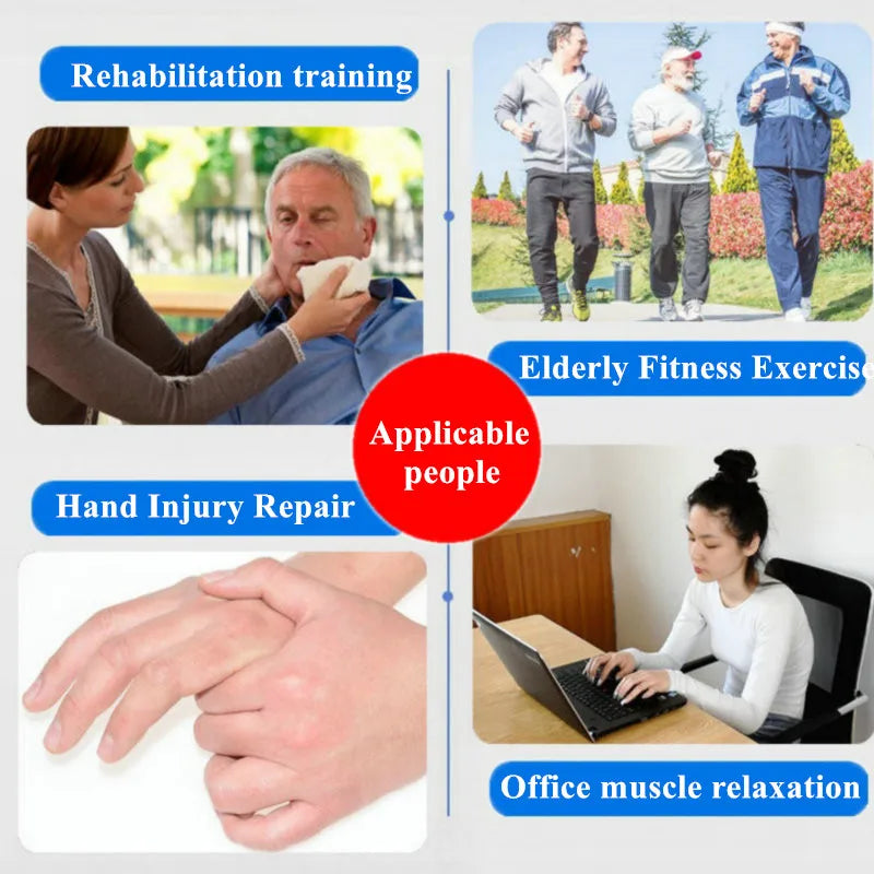 Premium Finger Massage Rehabilitation Grip Ball – Hand Strengthening Device for Elderly & Motor Skills Improvement – Durable, Portable, Easy-to-Use Exercise Tool