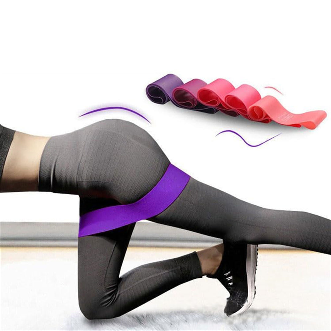 Premium Fitness Resistance Band – Hip Expander for Buttocks & Lower Body Workout, Elastic Squat Band for Home Gym, Yoga, Pilates & Sports – Multiple Resistance Levels (Light to Heavy)