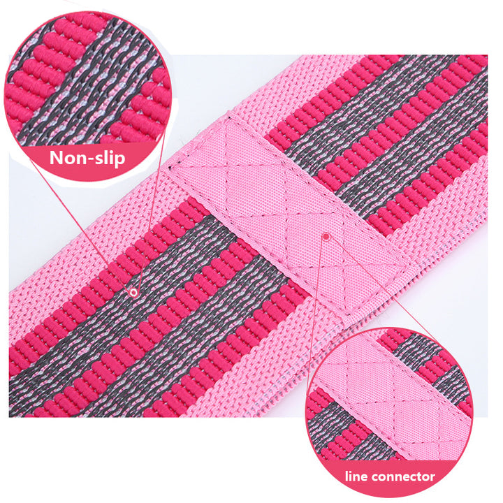 Premium Fitness Resistance Band – Hip Expander for Buttocks & Lower Body Workout, Elastic Squat Band for Home Gym, Yoga, Pilates & Sports – Multiple Resistance Levels (Light to Heavy)