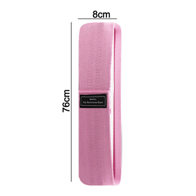 Premium Fitness Resistance Band – Hip Expander for Buttocks & Lower Body Workout, Elastic Squat Band for Home Gym, Yoga, Pilates & Sports – Multiple Resistance Levels (Light to Heavy)