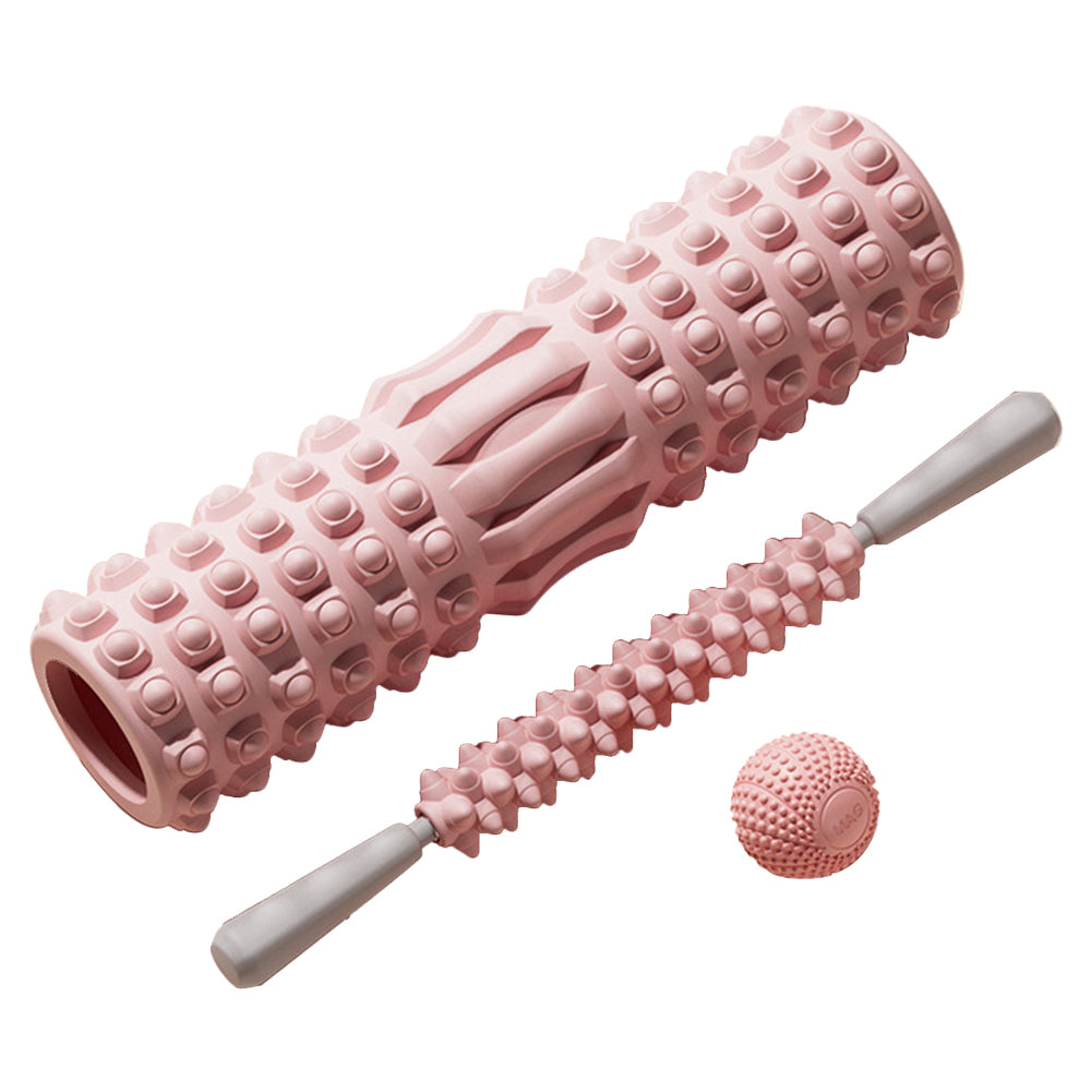 Premium Foam Roller for Muscle Massage – Medium-Density Yoga & Pilates Stretching Tool, Ideal for Back, Legs, Arms, and Hips, Deep Tissue Body Roller for Fitness and Recovery