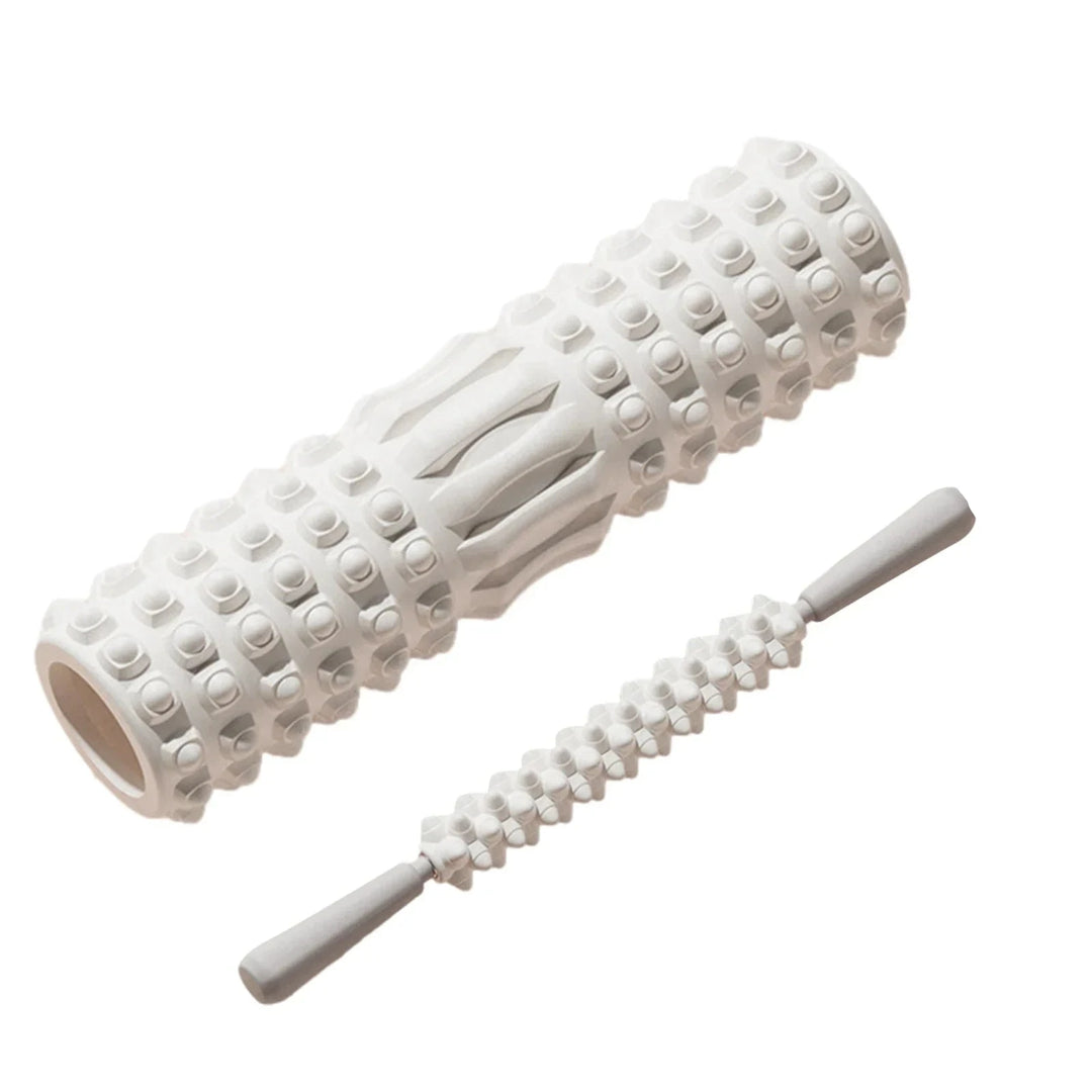 Premium Foam Roller for Muscle Massage – Medium-Density Yoga & Pilates Stretching Tool, Ideal for Back, Legs, Arms, and Hips, Deep Tissue Body Roller for Fitness and Recovery