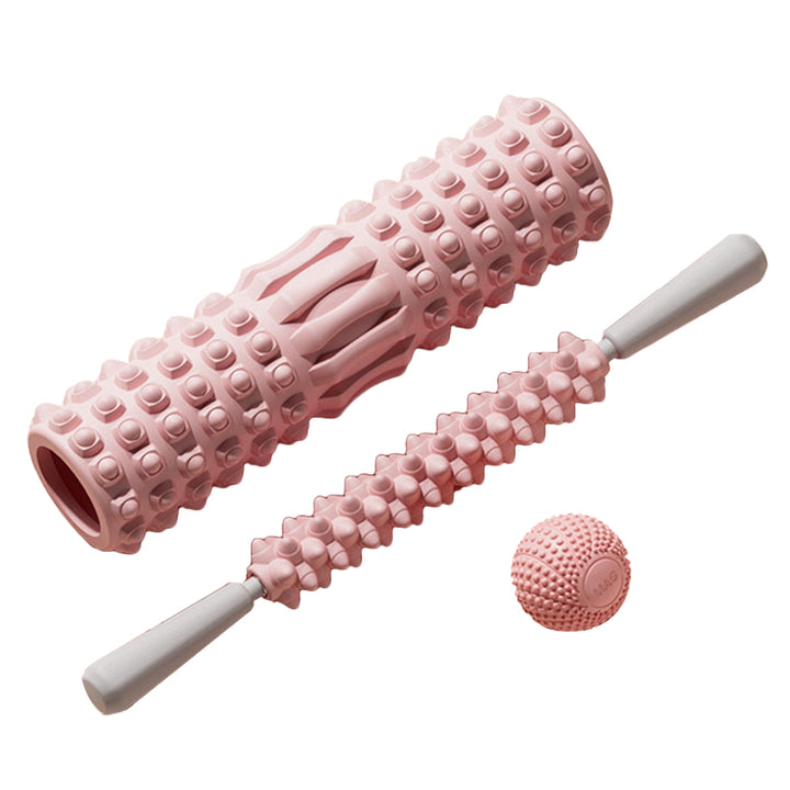 Premium Foam Roller for Muscle Massage – Medium-Density Yoga & Pilates Stretching Tool, Ideal for Back, Legs, Arms, and Hips, Deep Tissue Body Roller for Fitness and Recovery