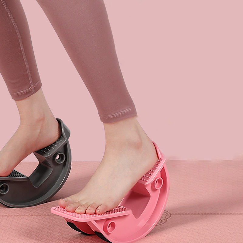 Premium Foot Stretcher Rocker Arm – Curved Ankle & Calf Stretching Board for Yoga, Fitness, Balance & Stability Training – Non-Slip ABS Tool for Stretching & Sole Relaxation