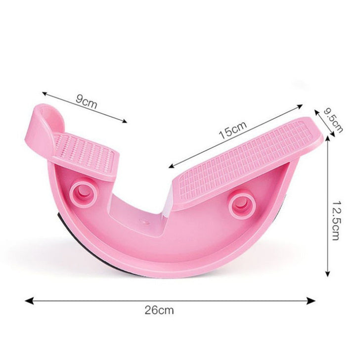 Premium Foot Stretcher Rocker Arm – Curved Ankle & Calf Stretching Board for Yoga, Fitness, Balance & Stability Training – Non-Slip ABS Tool for Stretching & Sole Relaxation