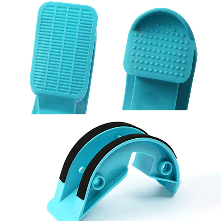Premium Foot Stretcher Rocker Arm – Curved Ankle & Calf Stretching Board for Yoga, Fitness, Balance & Stability Training – Non-Slip ABS Tool for Stretching & Sole Relaxation