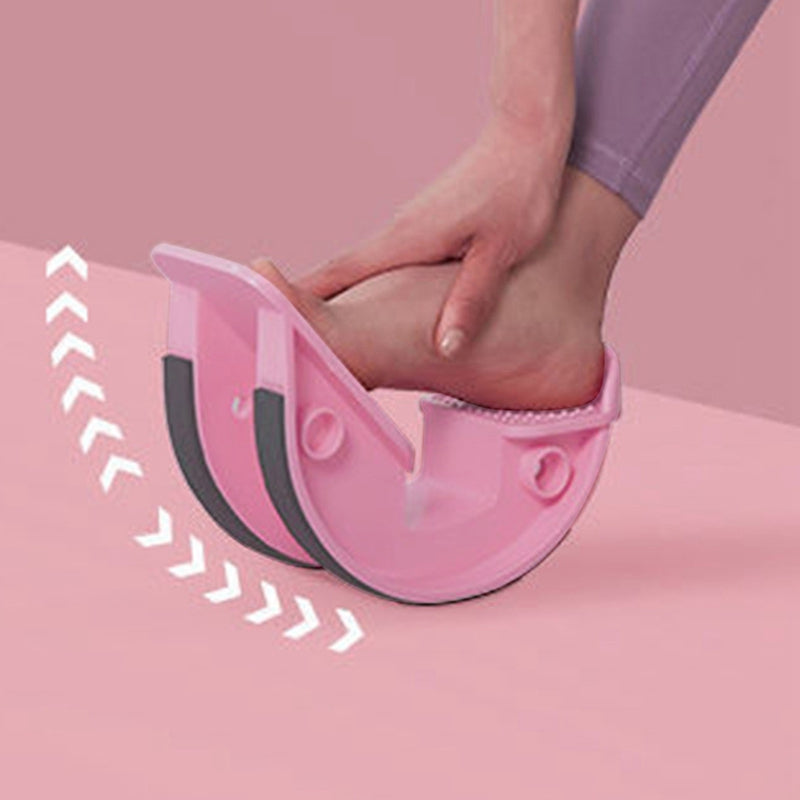 Premium Foot Stretcher Rocker Arm – Curved Ankle & Calf Stretching Board for Yoga, Fitness, Balance & Stability Training – Non-Slip ABS Tool for Stretching & Sole Relaxation