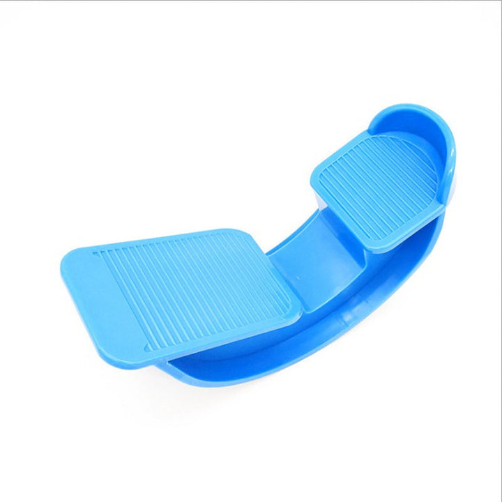 Premium Foot Stretcher Rocker Arm – Curved Ankle & Calf Stretching Board for Yoga, Fitness, Balance & Stability Training – Non-Slip ABS Tool for Stretching & Sole Relaxation