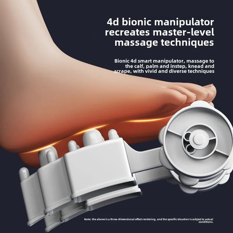 Premium Foot and Calf Massager – Shiatsu Deep Kneading Compression with Adjustable Heat for Women and Men