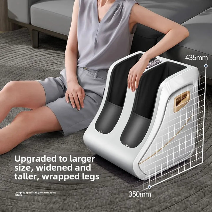 Premium Foot and Calf Massager – Shiatsu Deep Kneading Compression with Adjustable Heat for Women and Men