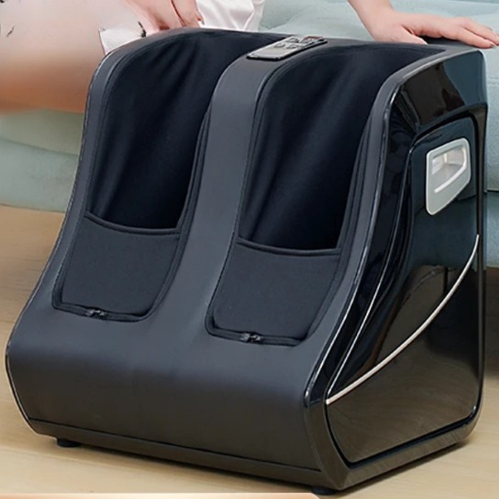 Premium Foot and Calf Massager – Shiatsu Deep Kneading Compression with Adjustable Heat for Women and Men