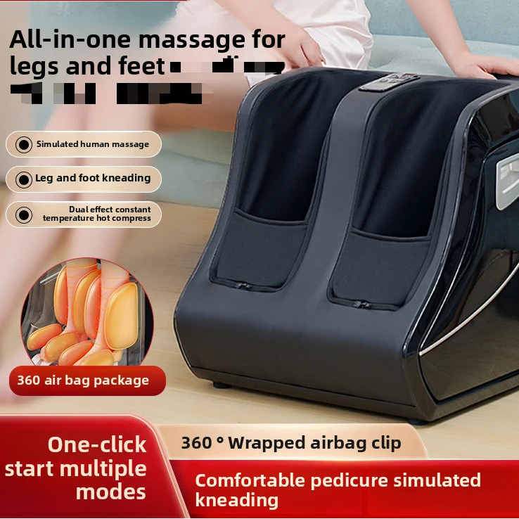 Premium Foot and Calf Massager – Shiatsu Deep Kneading Compression with Adjustable Heat for Women and Men