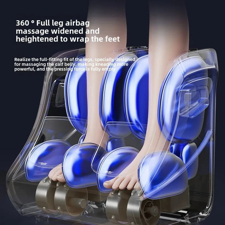 Premium Foot and Calf Massager – Shiatsu Deep Kneading Compression with Adjustable Heat for Women and Men