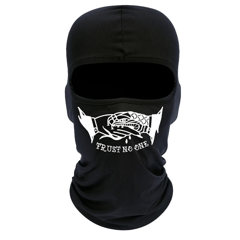 Premium Full Face Balaclava Mask – Outdoor Sports Ski, Motorcycle, Bike, and Tactical Riding Cap for Unisex, Summer Hood & Scarf, Single-Hole Design, Lightweight, Breathable, Ideal for Running, Cycling, MTB