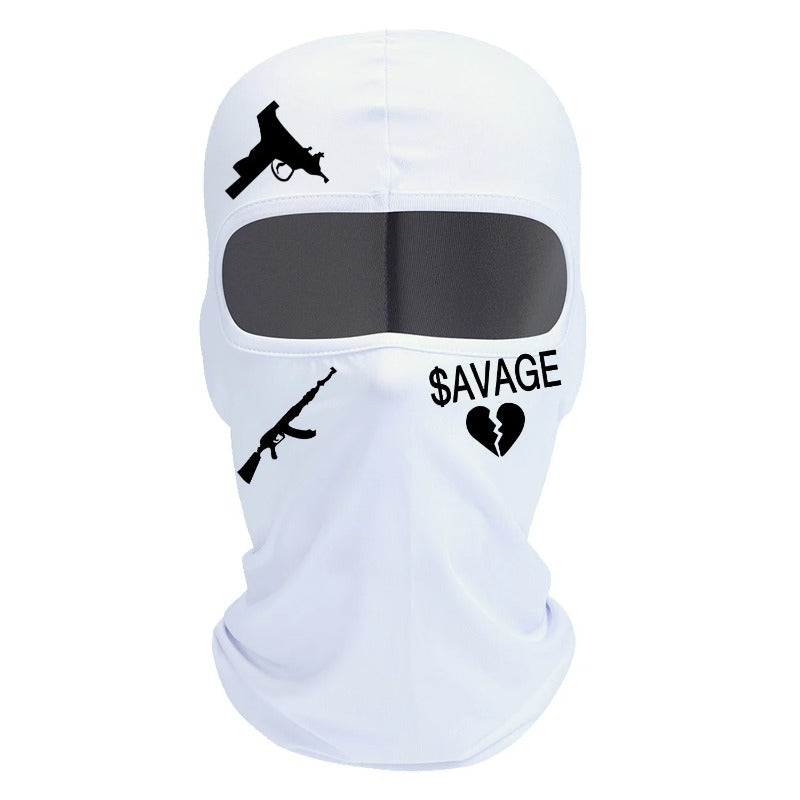 Premium Full Face Balaclava Mask – Outdoor Sports Ski, Motorcycle, Bike, and Tactical Riding Cap for Unisex, Summer Hood & Scarf, Single-Hole Design, Lightweight, Breathable, Ideal for Running, Cycling, MTB