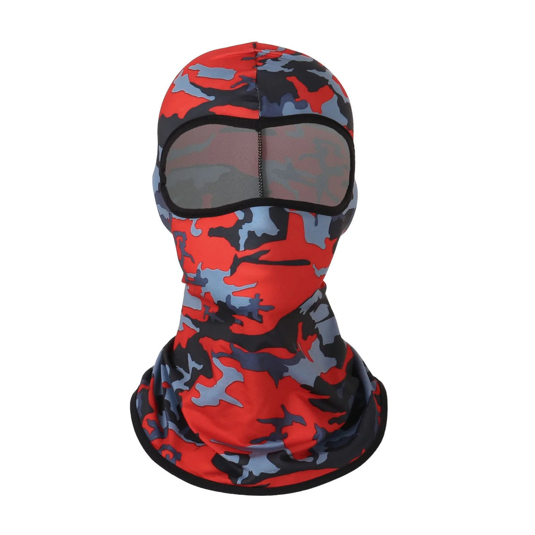 Premium Full Face Balaclava Mask – Outdoor Sports Ski, Motorcycle, Bike, and Tactical Riding Cap for Unisex, Summer Hood & Scarf, Single-Hole Design, Lightweight, Breathable, Ideal for Running, Cycling, MTB