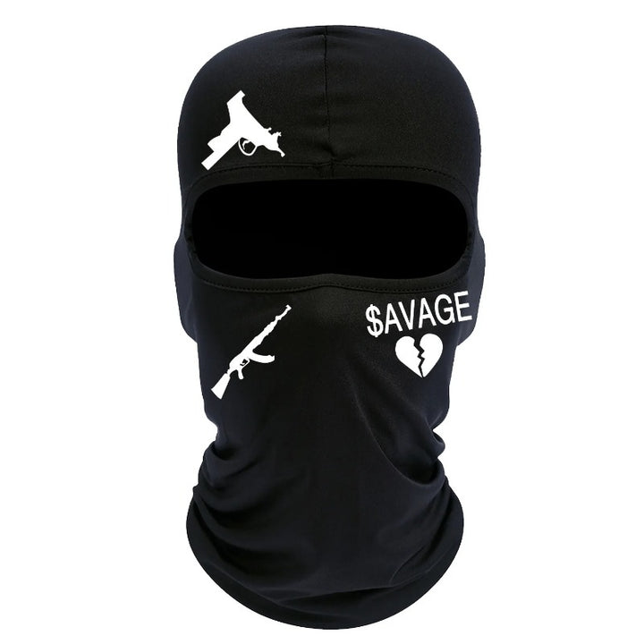Premium Full Face Balaclava Mask – Outdoor Sports Ski, Motorcycle, Bike, and Tactical Riding Cap for Unisex, Summer Hood & Scarf, Single-Hole Design, Lightweight, Breathable, Ideal for Running, Cycling, MTB