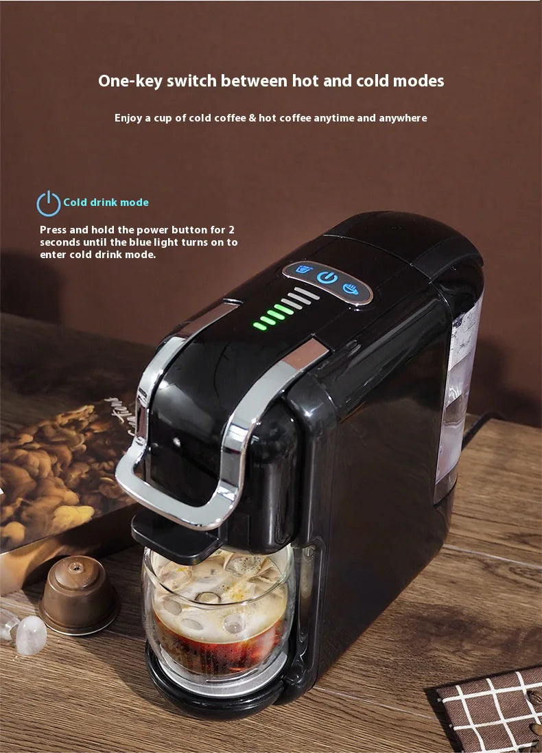 Premium Fully Automatic Italian Coffee Machine – 19 Bar Multi-System Espresso Maker for Home and Office