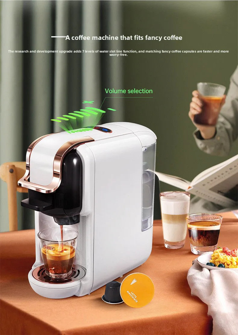 Premium Fully Automatic Italian Coffee Machine – 19 Bar Multi-System Espresso Maker for Home and Office