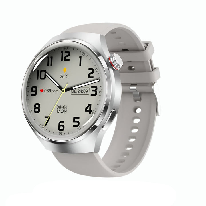 Premium GPS Smart Watch for Men & Women | 360° AMOLED Display, NFC, Bluetooth Call, IP68 Waterproof, Heart Rate Monitor, Fitness Tracker, Sleep Monitoring, Multi-Sport Modes