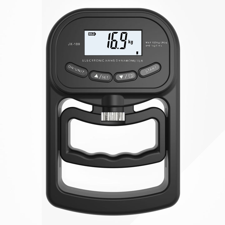 Premium Grip Strength Tester – 265Lbs/120Kg Digital Hand Dynamometer with LCD Screen, USB Rechargeable, Accurate Power Meter for Sports & Power Training