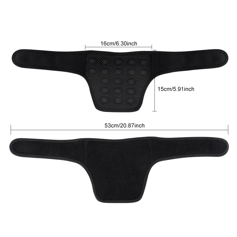 Premium Heating Neck Protector – Magnetic Hot Compress Neck Support Sleeve with Adjustable Wrap