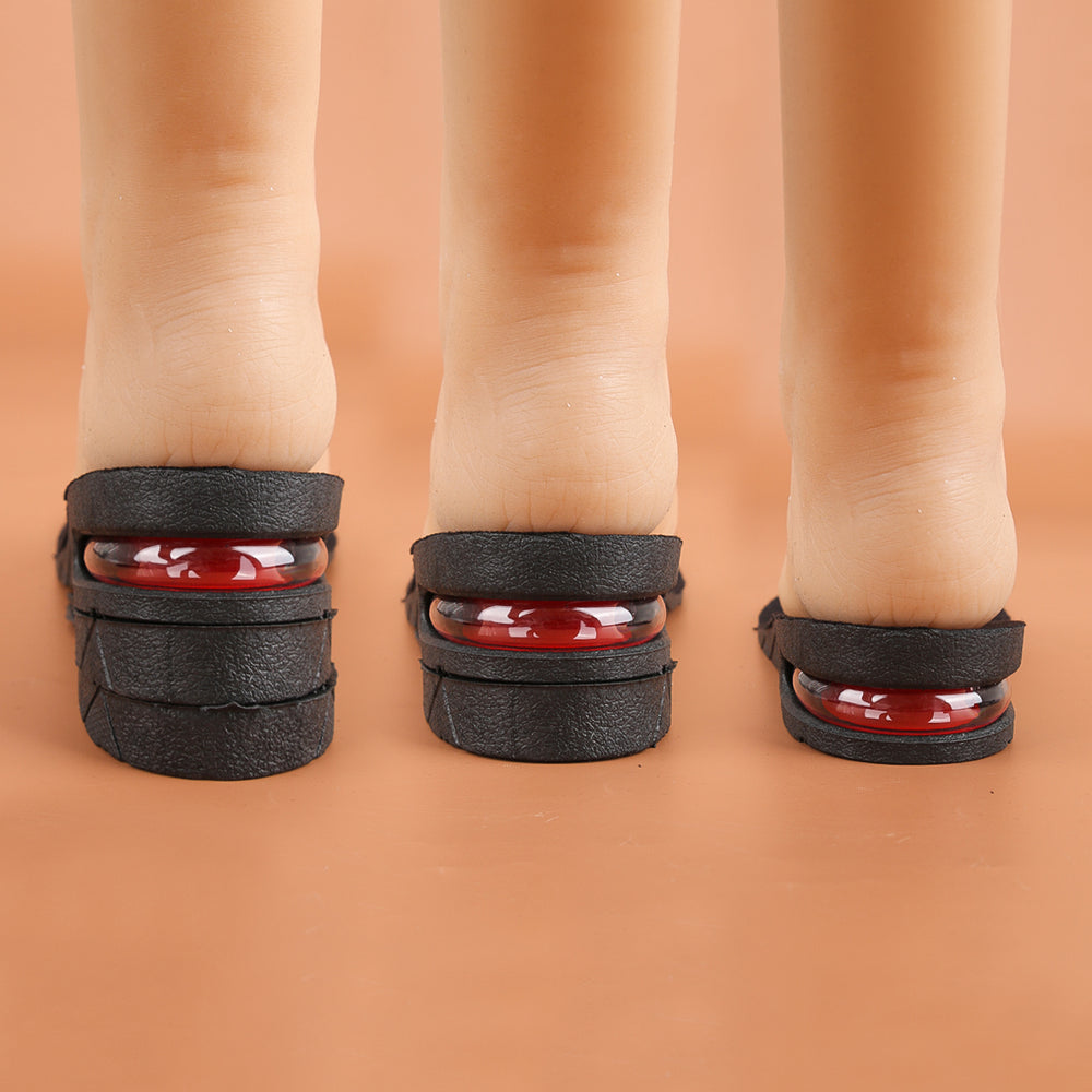 Premium Height Increase Insoles - Air Cushion Elevator Inserts for Men & Women, Adjustable 3-9cm Lift Kits for Comfort and Support, Shock Absorbent, Fits EUR 225-270