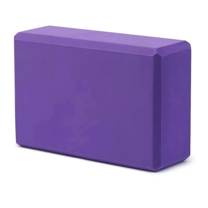 Premium High-Density Yoga Block – Non-Slip, Eco-Friendly EVA Foam – Lightweight & Durable – Supports Proper Posture & Stability – Ideal for Yoga Practice, Stretching, and Fitness – 23x15x7.6cm