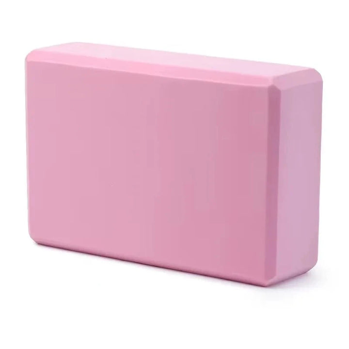 Premium High-Density Yoga Block – Non-Slip, Eco-Friendly EVA Foam – Lightweight & Durable – Supports Proper Posture & Stability – Ideal for Yoga Practice, Stretching, and Fitness – 23x15x7.6cm