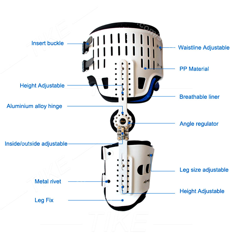 Premium Hip Abduction Orthosis Brace for Sciatica Pain Relief, Adjustable Hip Stabilizer Support for Groin, Hamstring, and Thigh Injury Recovery, Ideal for Post-Surgery, Hip Joint Protection, and Arthritis Comfort