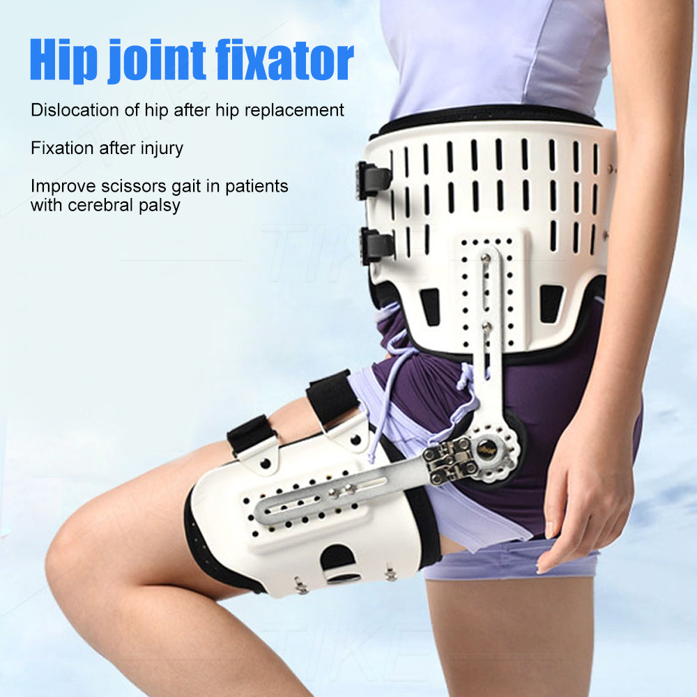 Premium Hip Abduction Orthosis Brace for Sciatica Pain Relief, Adjustable Hip Stabilizer Support for Groin, Hamstring, and Thigh Injury Recovery, Ideal for Post-Surgery, Hip Joint Protection, and Arthritis Comfort