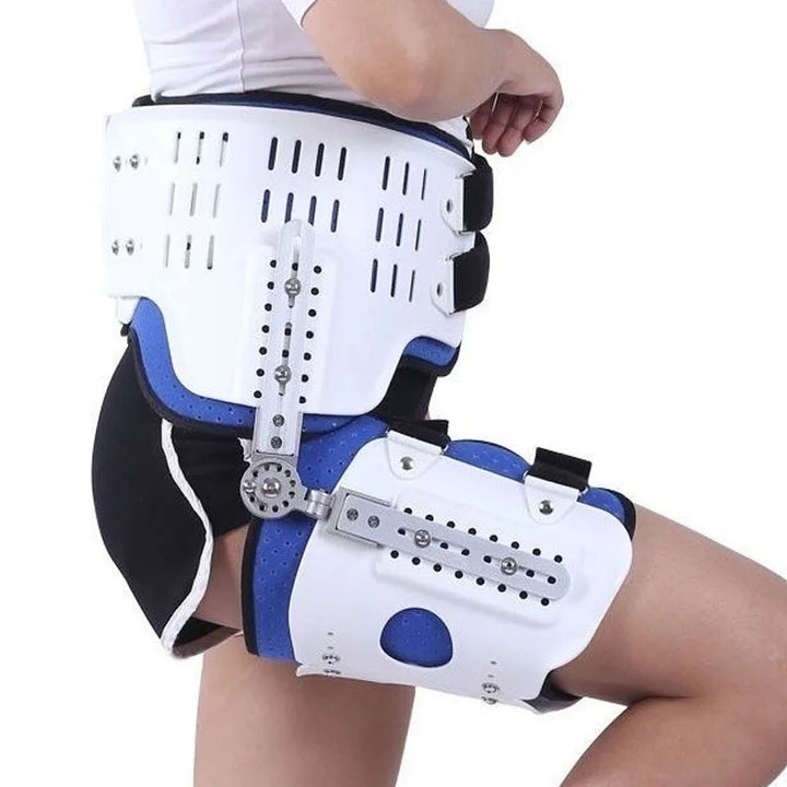 Premium Hip Abduction Orthosis Brace for Sciatica Pain Relief, Adjustable Hip Stabilizer Support for Groin, Hamstring, and Thigh Injury Recovery, Ideal for Post-Surgery, Hip Joint Protection, and Arthritis Comfort