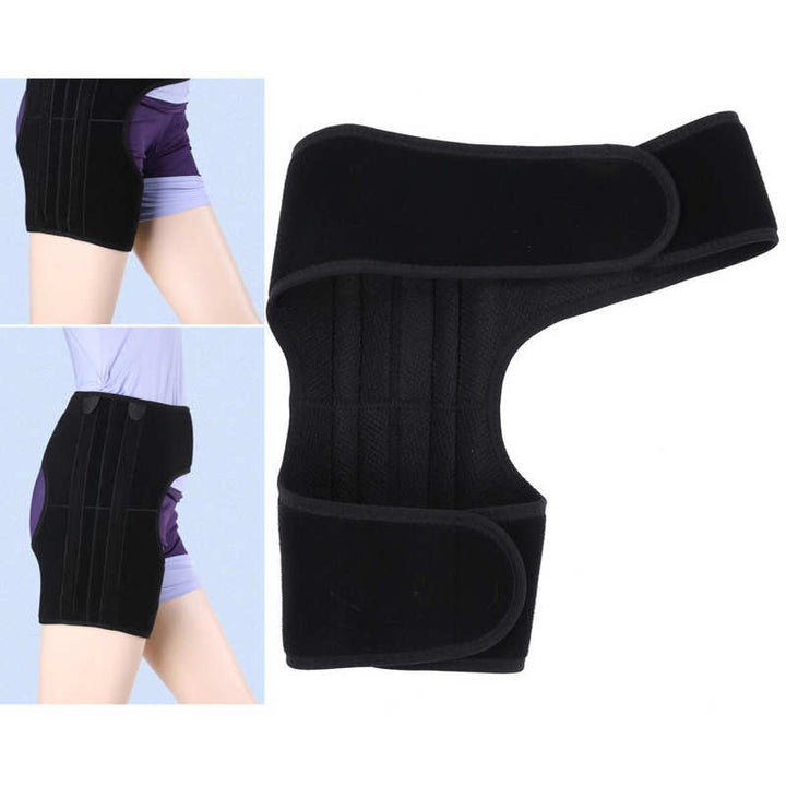 Premium Hip Abduction Orthosis Brace for Sciatica Pain Relief, Adjustable Hip Stabilizer Support for Groin, Hamstring, and Thigh Injury Recovery, Ideal for Post-Surgery, Hip Joint Protection, and Arthritis Comfort
