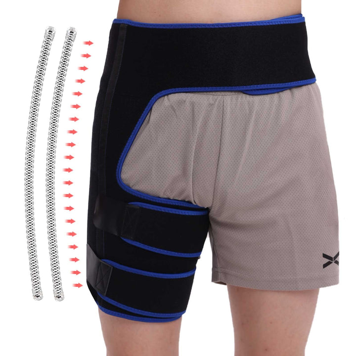 Premium Hip Stabiliser Support Brace for Sciatic Nerve Pain Relief | Adjustable Hip Abduction Orthosis | Soft & Comfortable Fixation for Hip Injuries & Post-operative Recovery
