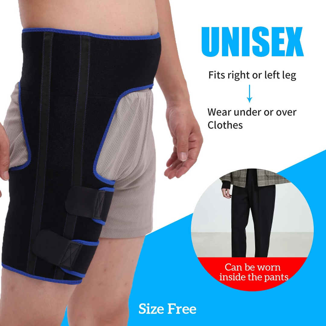 Premium Hip Stabiliser Support Brace for Sciatic Nerve Pain Relief | Adjustable Hip Abduction Orthosis | Soft & Comfortable Fixation for Hip Injuries & Post-operative Recovery