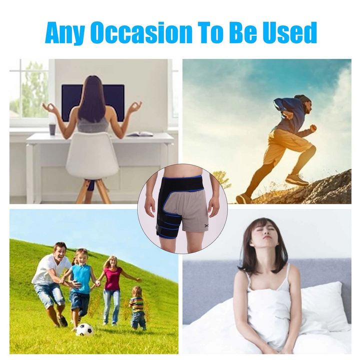 Premium Hip Stabiliser Support Brace for Sciatic Nerve Pain Relief | Adjustable Hip Abduction Orthosis | Soft & Comfortable Fixation for Hip Injuries & Post-operative Recovery