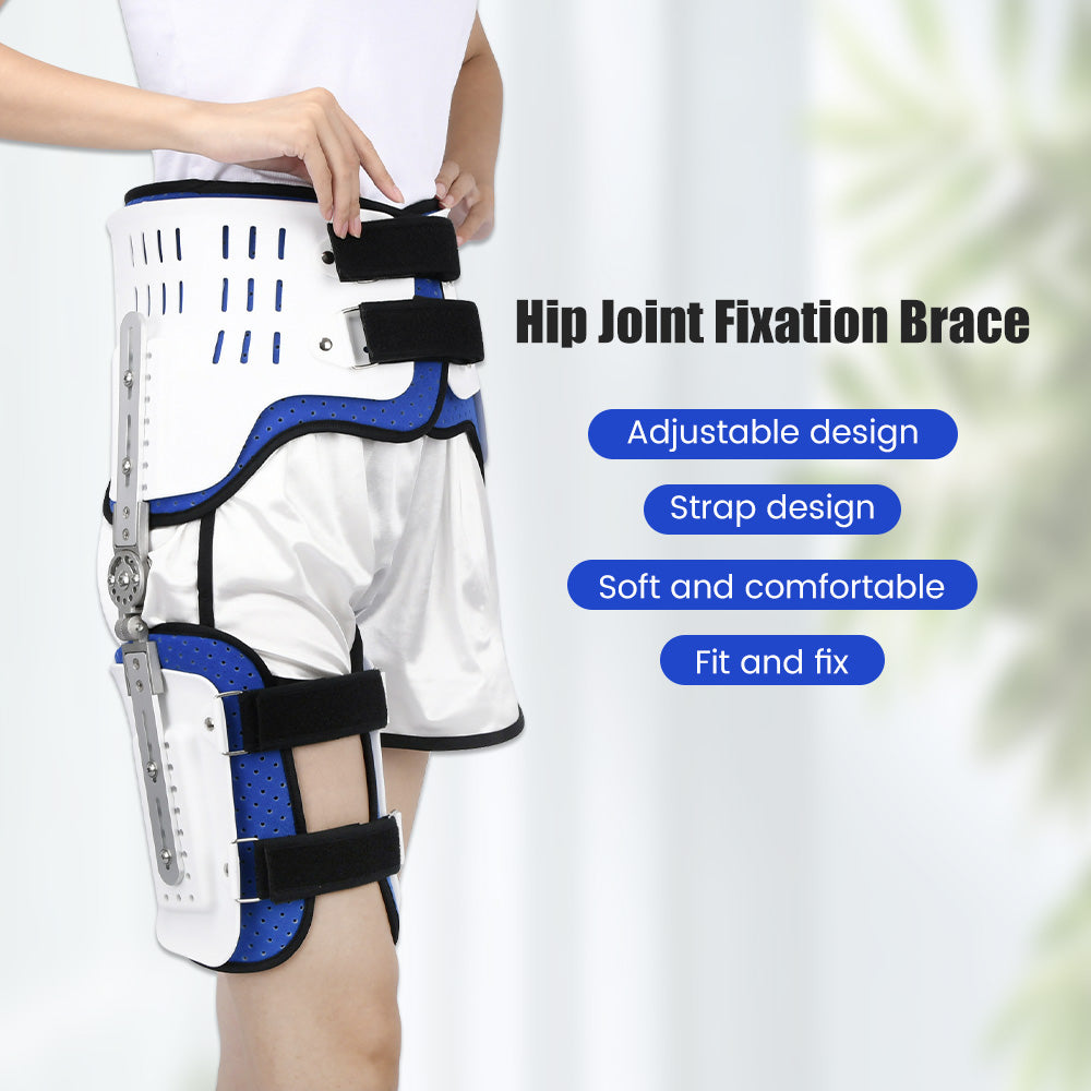 Premium Hip Stabiliser Support Brace for Sciatic Nerve Pain Relief | Adjustable Hip Abduction Orthosis | Soft & Comfortable Fixation for Hip Injuries & Post-operative Recovery