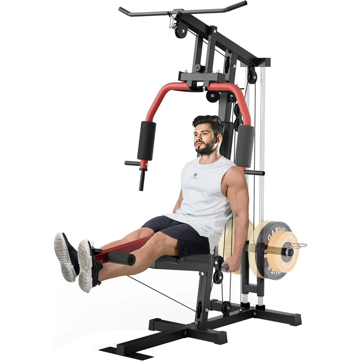 Premium Home Gym Machine – Full Body Strength Training Equipment with Chest Press, LAT Pulldown, Leg Extension & Cable System