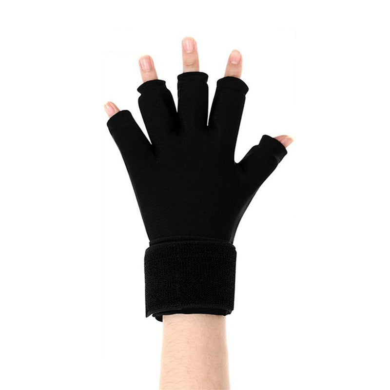 Premium Hot & Cold Therapy Gloves for Arthritis Relief – Adjustable Finger Compression Ice Pack for Wrist Sprains, Tendinitis, Carpal Tunnel, and Joint Pain Relief – Durable Gel Design for Hands and Fingers