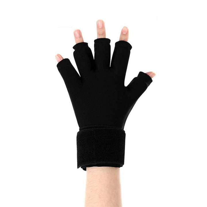 Premium Hot & Cold Therapy Gloves for Arthritis Relief – Adjustable Finger Compression Ice Pack for Wrist Sprains, Tendinitis, Carpal Tunnel, and Joint Pain Relief – Durable Gel Design for Hands and Fingers