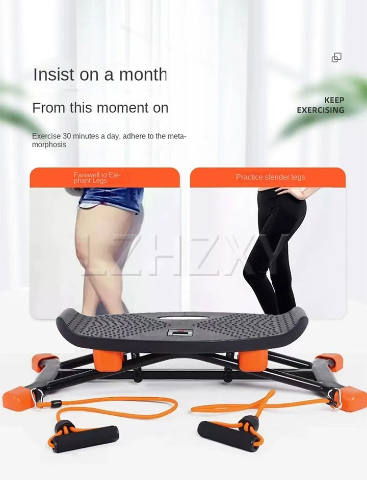 Premium Indoor Ski Training Machine – Swinging Slide Fitness Trainer for Strength and Cardio Exercise at Home