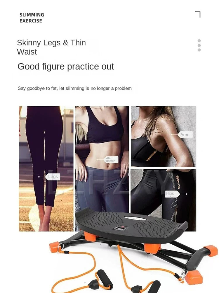 Premium Indoor Ski Training Machine – Swinging Slide Fitness Trainer for Strength and Cardio Exercise at Home