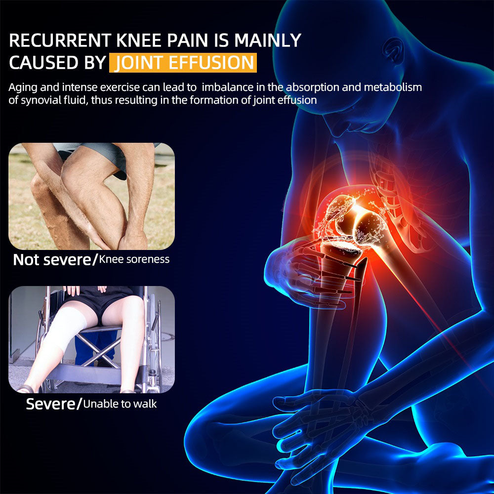 Premium Infrared Knee Massager – Pain Relief Device with Heat and Vibration Therapy for Swelling, Stiff Joints, Ligament Strain, and Muscle Injuries, Cordless and Lightweight with LED Touch Control