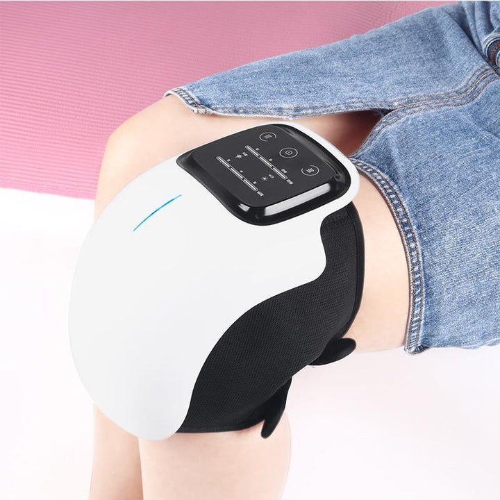 Premium Infrared Knee Massager – Pain Relief Device with Heat and Vibration Therapy for Swelling, Stiff Joints, Ligament Strain, and Muscle Injuries, Cordless and Lightweight with LED Touch Control