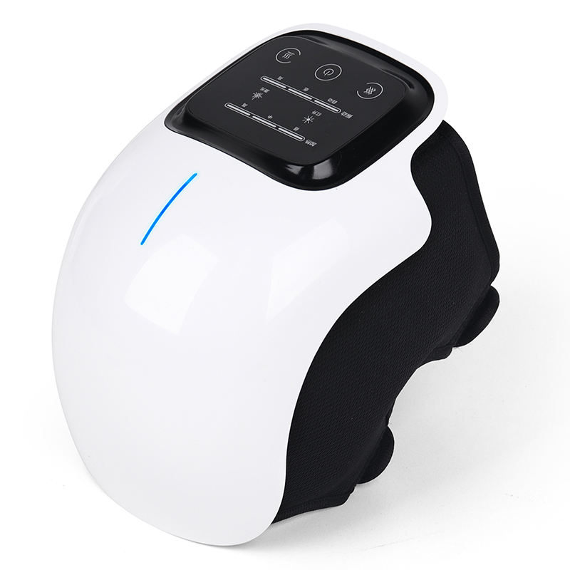 Premium Infrared Knee Massager – Pain Relief Device with Heat and Vibration Therapy for Swelling, Stiff Joints, Ligament Strain, and Muscle Injuries, Cordless and Lightweight with LED Touch Control