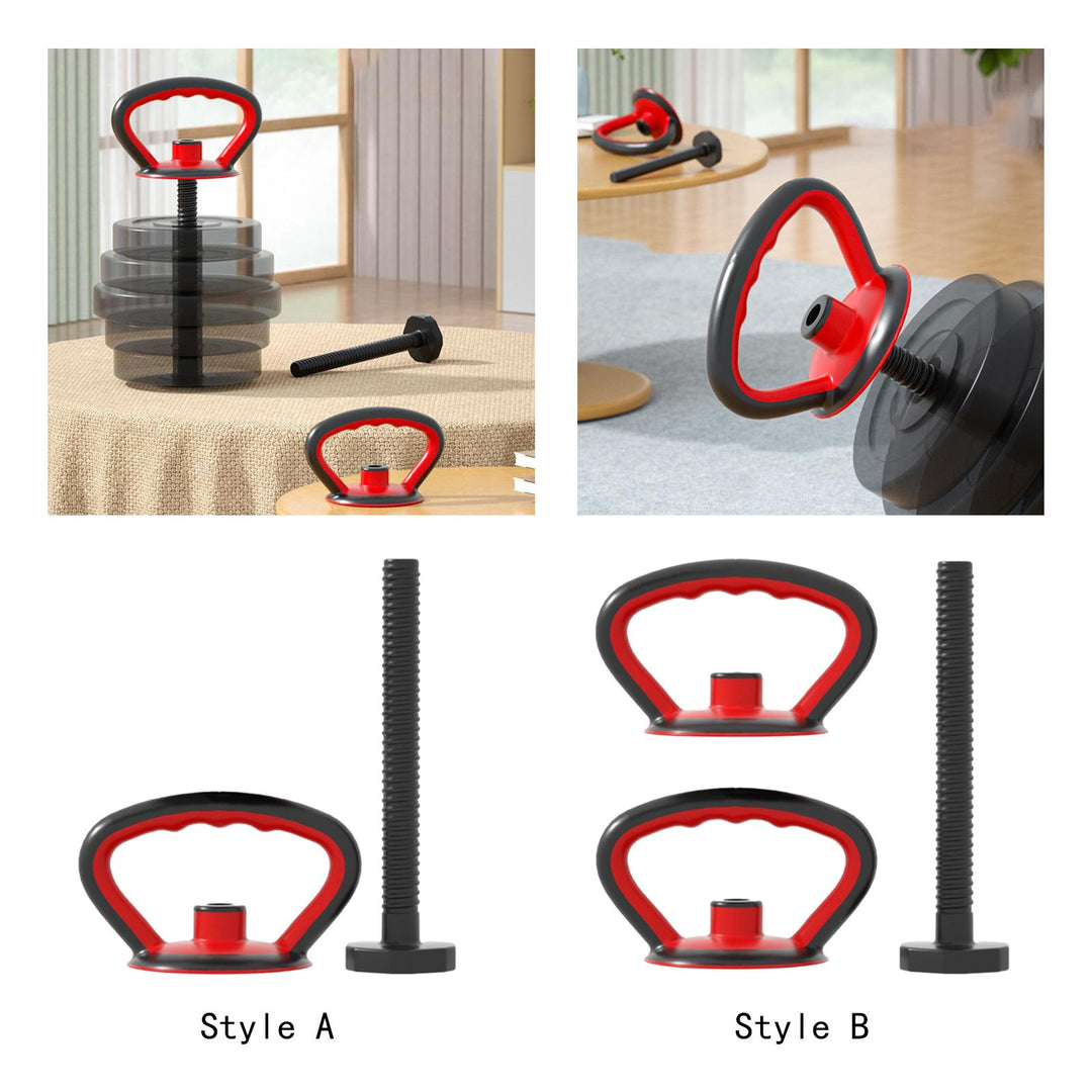Premium Kettlebell Handle Grip – Adjustable Dumbbell Bar for Sports Training, Push-ups, Squats, and Full Body Workouts – Portable, Lightweight Gym Accessory for Men & Women
