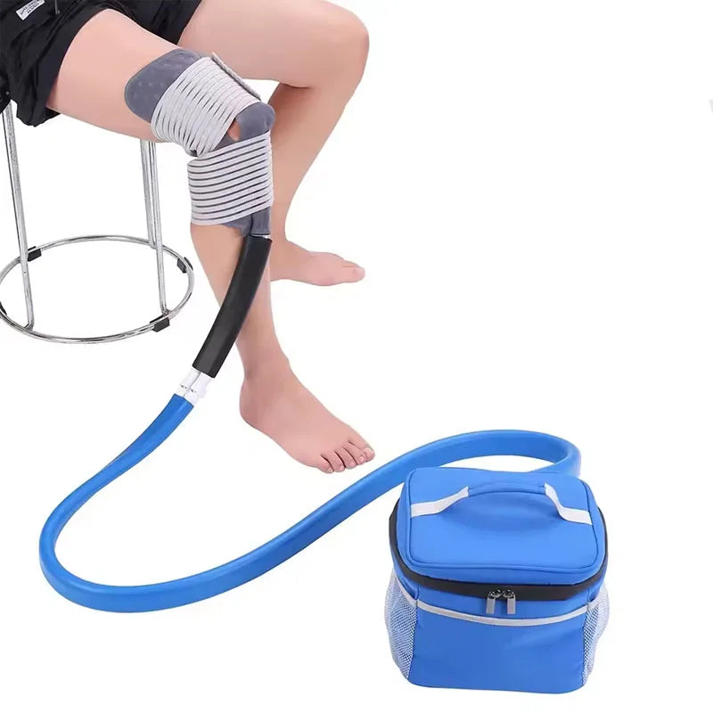 Premium Knee Cold Therapy Machine – Ice Circulation Compression System with Cryotherapy Cuff